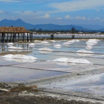 Exploiting the salt from the ocean at the lagoon Lagoa de Araruama